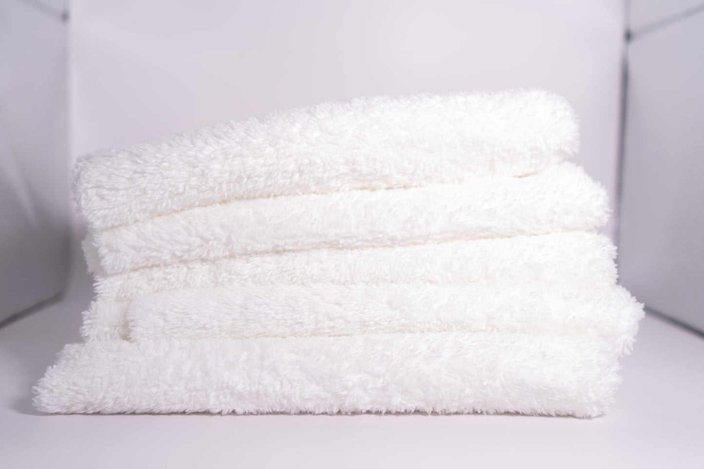 350 GSM Plush Fiber Undyed Towels 5-Pack