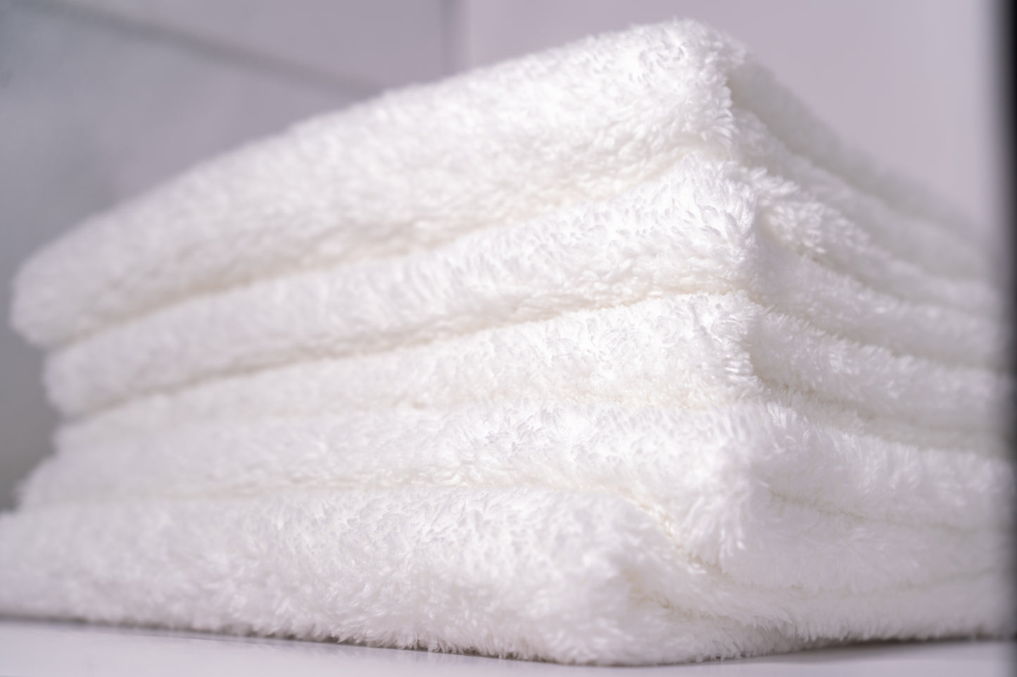 350 GSM Plush Fiber Undyed Towels 5-Pack